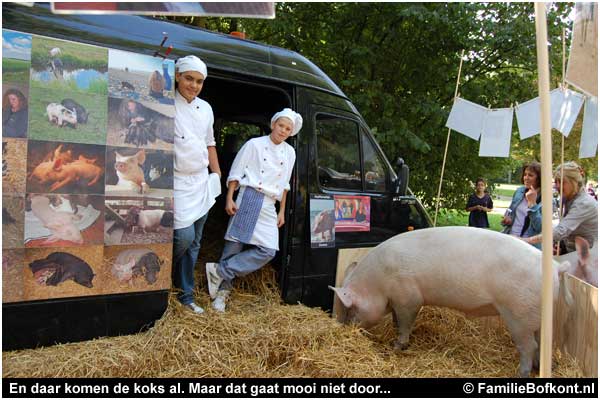 varken ZEEMAN op de Pure Markt Amsterdam - Week van de Smaak 2009