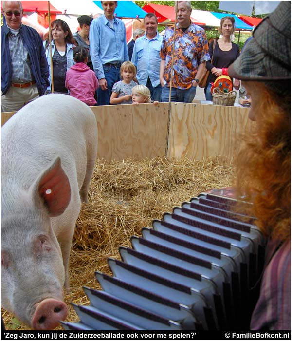varken ZEEMAN op de Pure Markt Amsterdam - Week van de Smaak 2009