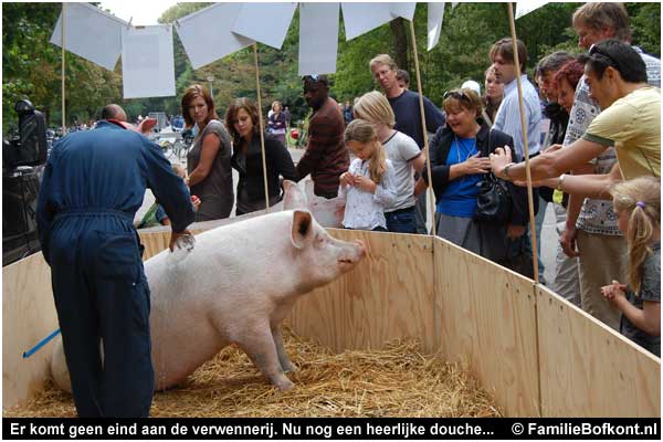 varken ZEEMAN op de Pure Markt Amsterdam - Week van de Smaak 2009