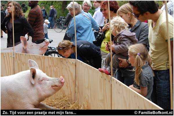 varken ZEEMAN op de Pure Markt Amsterdam - Week van de Smaak 2009
