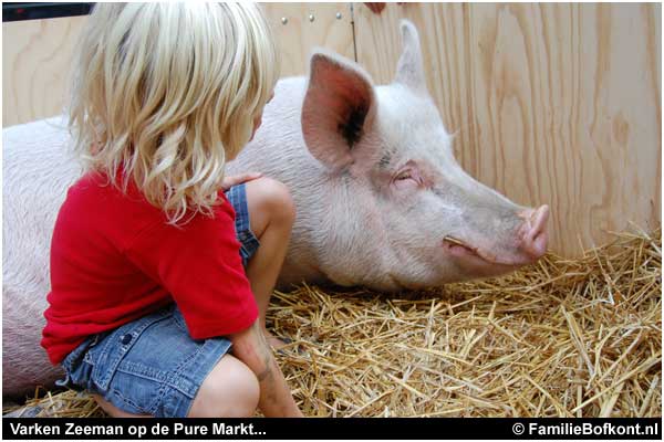 varken ZEEMAN op de Pure Markt Amsterdam - Week van de Smaak 2009