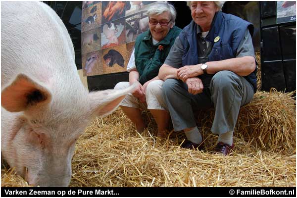varken ZEEMAN op de Pure Markt Amsterdam - Week van de Smaak 2009
