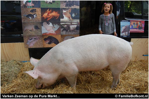 varken ZEEMAN op de Pure Markt Amsterdam - Week van de Smaak 2009