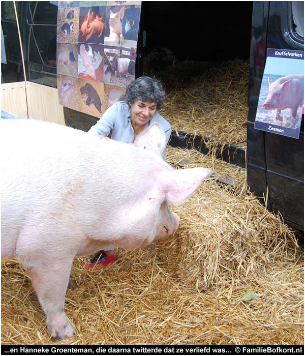 varken ZEEMAN op de Pure Markt Amsterdam - Week van de Smaak 2009